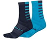 Endura Coolmax Stripe Socks (Electric Blue) (Twin Pack) (2 Pairs) (L/XL)